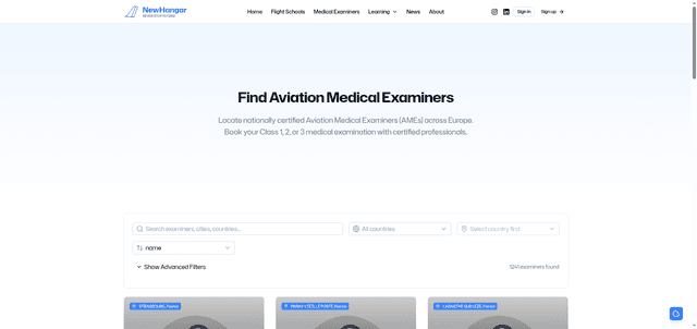 Finding Aviation Medical Examiners Made Easier