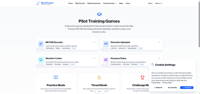 Compete on NewHangar Pilot Leaderboards