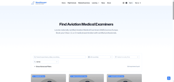 Finding Aviation Medical Examiners Made Easier